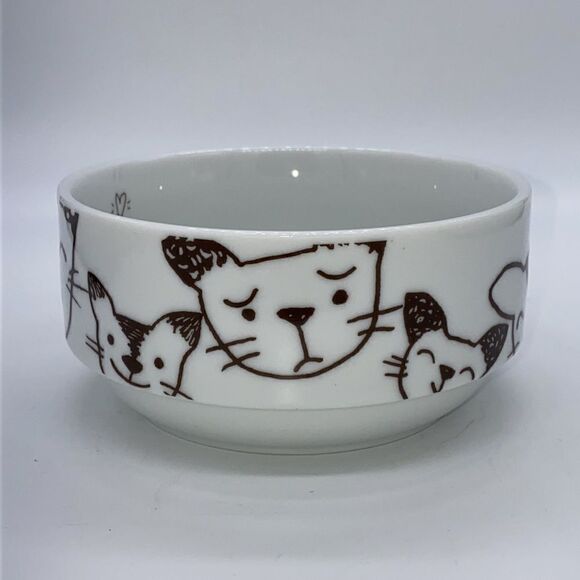 Shelley Dieterichs illustrated cat mug bowl - Picture 2 of 9